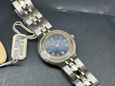 NOS  LADIES SS/18KT GOLD CHRISTIAN BERNARD PARIS  WRISTWATCH. - Image 1 of 4