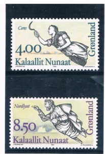 Grönland 1994 Schiffs-Galionsfiguren CV 5,50 $ - Bild 1 von 1