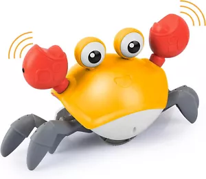 Crawling Crab Baby Toy Gifts: Tummy Time Toys Walking Dancing Cute Toy Fast Ship - Picture 1 of 5