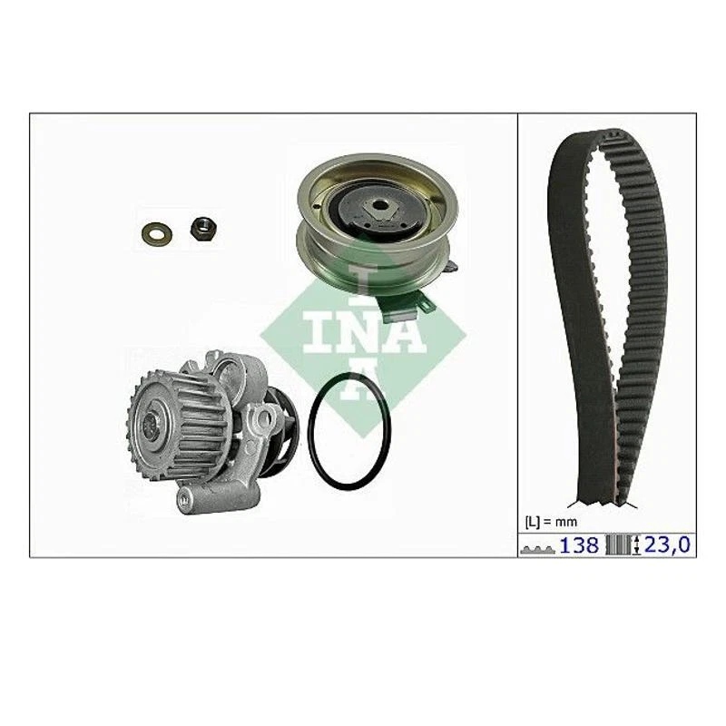 INA 530 0171 30 Wasserpumpe + Zahnriemensatz für Skoda Fabia I Seat Alhambra VW - Bild 1 von 1