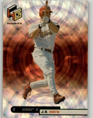 1999 Upper Deck HoloGrFX J.D. Drew #49 St. Louis Cardinals - Image 1 of 2