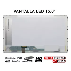PANTALLA LED DE 15.6" PARA PORTÁTIL SAMSUNG NP300E5E DISPLAY