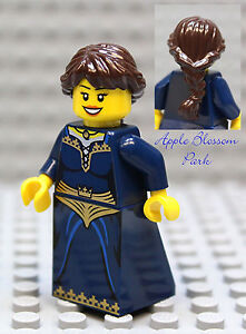 NEW Lego Dark Blue Dress FEMALE MINIFIG - Castle Kingdom Princess Girl Pirate