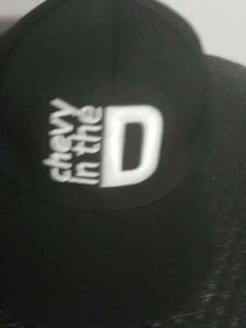 Chevy in the D Cap/Mütze schwarz Flexfit verstellbar limitiert DETROIT Händler Promo - Bild 1 von 2