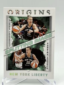 2023 Panini Origins WNBA Splitting Image #4 Courtney Vandersloot Sabrina Ionescu - Foto 1 di 2
