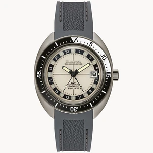 Bulova Oceanographer GMT 98B407 Diver's ISO Watch Automatic - Picture 1 of 5