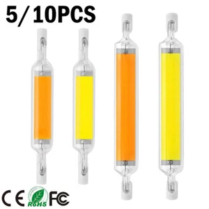 5/10PC 78mm 118mm R7s LED Bulbs COB Light Dimmable Flood Lamp 5W 10W ^^ - Picture 1 of 20