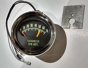 knee knocker tachometer 66 Chevy chevelle malibu el camino 5600 redline tach - Picture 1 of 4