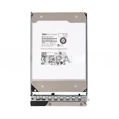 NEW NT45N 0NT45N Dell 20TB 7.2K SAS 3.5" 12Gbps Hard Drive HDD 14/15/16G KIT - Image 1 of 2