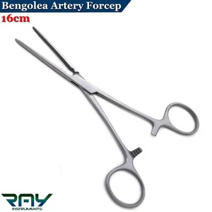 Pinzas de arteria Bengolea Pinzas de bloqueo hemostáticas de 6"" Acero inoxidable - Imagen 1 de 4