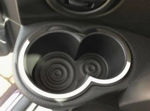 Telaio D Cromato per Nissan Cube Z12 Portabevande in Porta - Acciaio Inox Lucidato - Foto 1 di 3