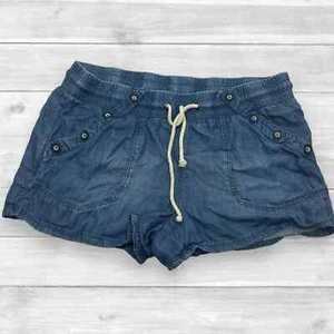 Jolt Juniors Casual Denim Drawstring Shorts- Size 11 - Picture 1 of 5