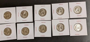 2022 P & D American Women Series Quarters 10 Coin set!! - Picture 1 of 21