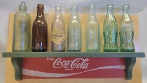 Vintage Coca-Cola Crate Shelf – Authentic 1970s Wood Case, Retro Kitchen Decor - Picture 1 of 6