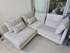 Ikea Soderhamn Corner Sofa Viarp beige/brown colour with new covers - Picture 1 of 7