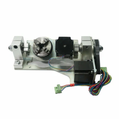 Engraving Machine CNC 5th Axis Rotary Axis With Chuck Table For DIY CNC Router - Image 1 of 4