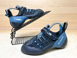 Scarpa Instinct VSR - UK 5.5 / EUR 38.5 Climbing Shoes - Black/Azure - Picture 1 of 22