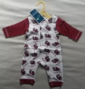 NEW - SOUTH CAROLINA GAMECOCKS ONE PIECE SIZE 0-3 MONTHS - NWT - Picture 1 of 4