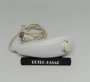Wii Nunchuk Controller ORIGINAL Nintendo RVL-004 Gamepad Remote Topzustand - Picture 1 of 12