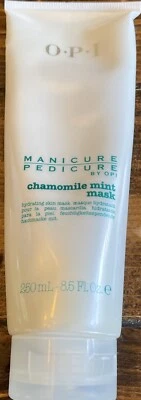 O.P.I Manicure/Pedicure Chamomile Mint Mask 250 mL/ 8.5 Fl. Oz.- NEW Foto 1 de 3