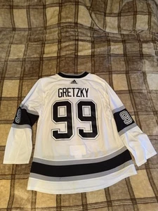 Wayne Gretzky Adidas LA Kings NHL Hockey Jersey sz.56 Super Rare! - Picture 1 of 13