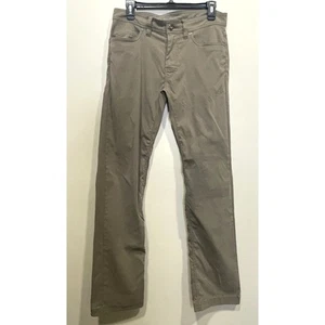 prAna Breathe Slim Fit Herrenhose Gr. 30X32 hellbraun Wandern Freizeit Stretch Chino Camp - Bild 1 von 9