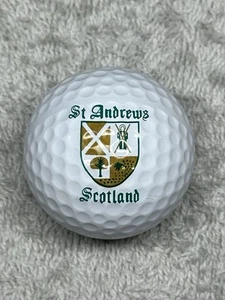 St Andrews Golf Ball St Andrews Golf Club Scotland Crest Logo - Picture 1 of 3