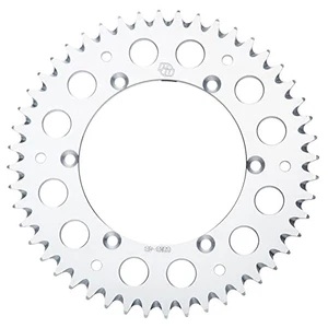 Primary Drive Rear Aluminum Sprocket 51 Tooth Silver For Kawasaki KLX250SF 2009 - Picture 1 of 5