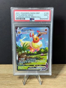 Pokemon Promo Premium Collection #180 Flareon Vmax PSA 9 - Picture 1 of 3