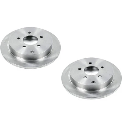 SET-P15AR8270-2 Powerstop 2-Wheel Set Brake Discs Rear AWD  for Chevy Olds Buick - Image 1 of 3
