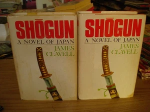 Shogun by James Clavell lot of 2 vintage hardcovers bce hc/dj Novel of Japan - Picture 1 of 4