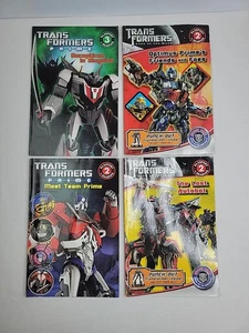 Passport to Reading Level 2, 3 Reader Lot of 4 books Transformers paperback - Picture 1 of 8