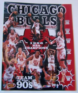CHICAGO BULLS 1998 NBA CHAMPS 8X10 PHOTO RODMAN PIPPEN - Bild 1 von 1