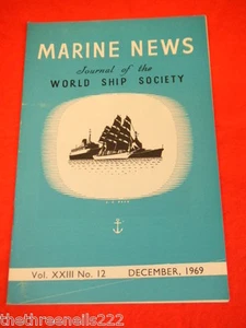 MARINE NEWS - DEC 1969 VOL XXlll # 12 - Picture 1 of 1