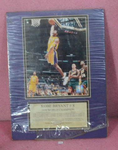 Kobe Bryant #8 2000 World Champion Limited Edition Poster Cover