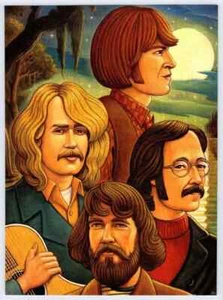 1968 CCR CREEDENCE CLEARWATER REVIVAL POSTER WALL ART PRINT SIZE 11 X 17IN - Picture 1 of 1