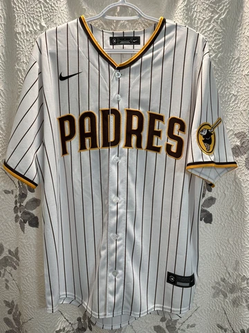 Genuine San Diego Padres Nike Manny Machado Jersey Mens Size Large NWOT Cover