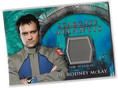 Stargate Atlantis Season 1 - "Dr Rodney McKay" Costume Card - 2005 - Image 1 of 3