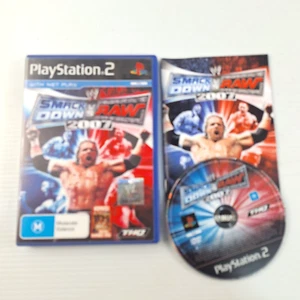 WWE Smackdown vs Raw 2007 - PS2 - PLAYSTATION 2 - COMPLETE - PAL - Imagen 1 de 2