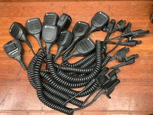 Lot of 10X Motorola PMMN4038A Speaker Microphones XTS5000 HT1000 MTX8000 XTS2500 - Picture 1 of 1