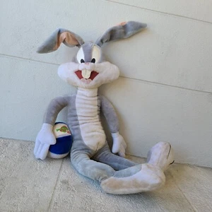 1996 Warner Brothers Bugs Bunny Looney Tunes Space Jam groß 40 Zoll Dole Plüsch selten - Bild 1 von 6