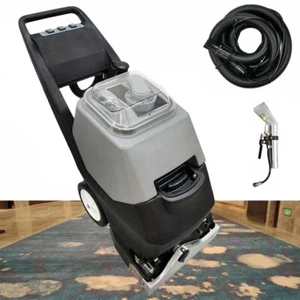110V Commercial Hand Pushed Carpet Extractor 3-in-1 Carpet Cleaning Machine - Picture 1 of 24