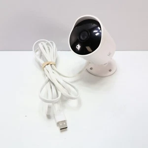 YI Outdoor Camera 1080p White Security Camera Surveillance Tested Works - Picture 1 of 5