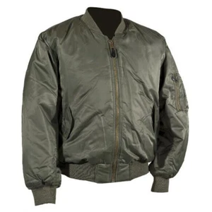 MA1 Pilotenjacke Übergröße Fliegerjacke Bomberjacke Winterjacke Wendejacke 4XL - Bild 1 von 1