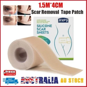1.5m*4cm /Roll Efficient Beauty Scar Removal Silicone Adhesive Tape Patch AU - Picture 1 of 12