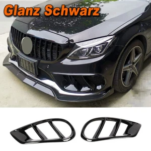 Ventilación de entrada de aire negro brillante para Mercedes W205 Clase C C43 AMG Air Vent - Imagen 1 de 11