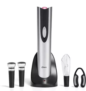 4-in-1 Wine Savoring Experience with Cordless Electric Wine Opener | Wine Kit - Picture 1 of 7