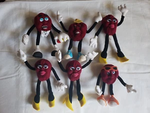 California Raision's Poseable lotto di 6 applausi 1988 #SH 1 - Foto 1 di 7