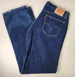 Vintage Levis 505 gerade Passform Jeans W36 L32 gemessen* 100 % Baumwolle orange Tab - Bild 1 von 15