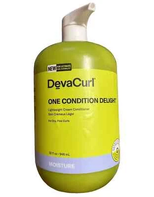 DevaCurl One Condition Delight Lightweight Cream Conditioner Moisture 32 oz New - Image 1 of 3
